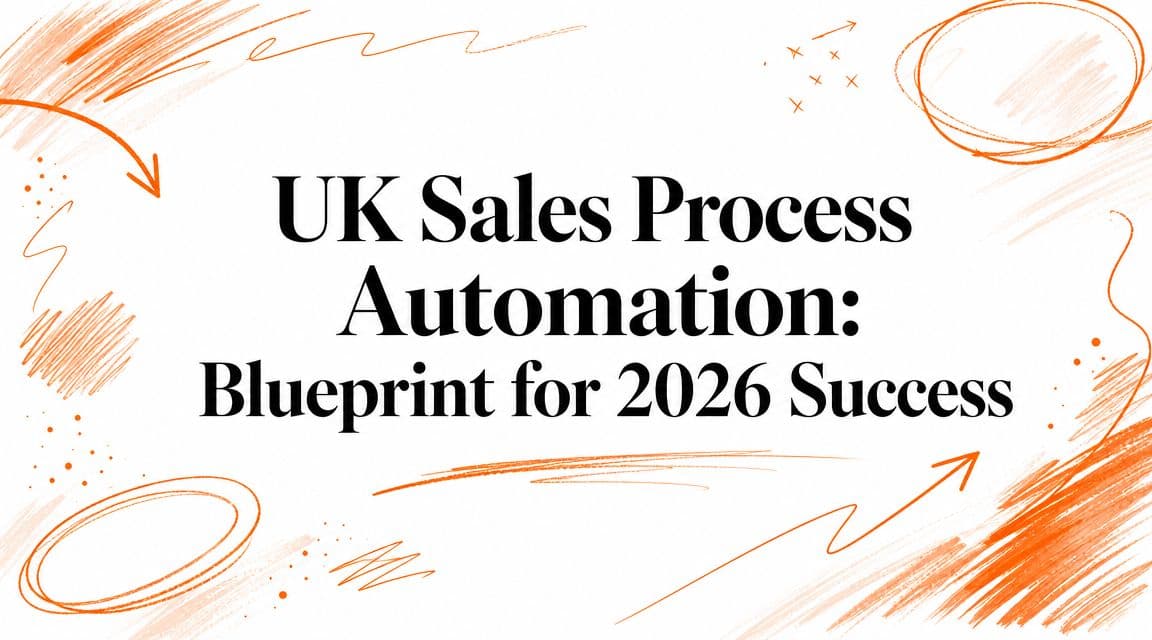 UK Sales Process Automation: Blueprint for 2026 Success