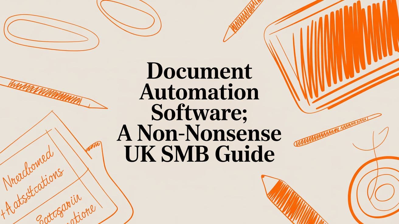 Document Automation Software: A No-Nonsense UK SMB Guide